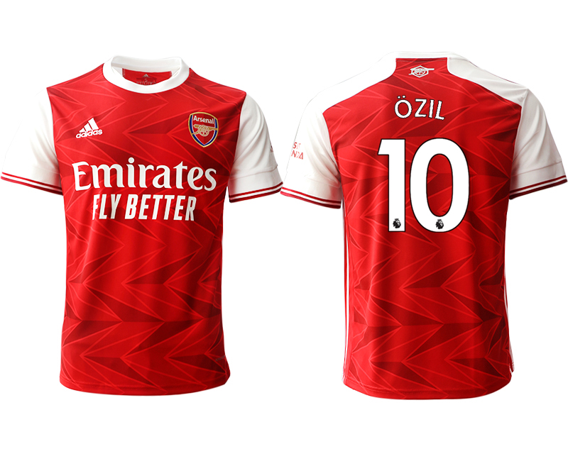 Men 2020-2021 club Arsenal home aaa version #10 red Soccer Jerseys->arsenal jersey->Soccer Club Jersey
